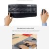 Logitech MK850 Multi-Device Performance 2.4GHz Wireless Keyboard and Mouse Combo